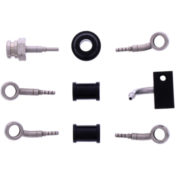 BRAIDED STEEL BRAKE HOSE KIT 6153