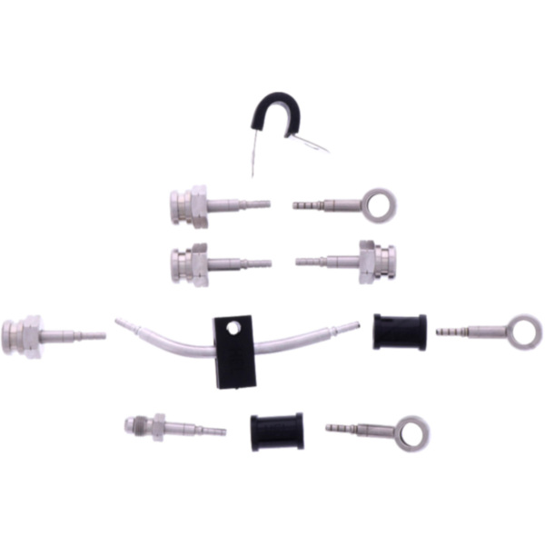 BRAIDED STEEL BRAKE HOSE KIT 6189