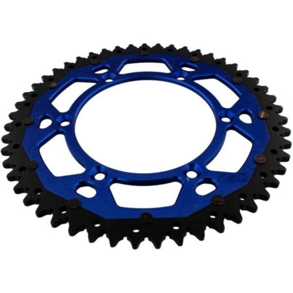 sprocket Dual 51Z Pitch 520 blue ZFD25151BLU fitting for Yamaha YZ  250 CG20C 2005, 53 PS, 39 kw