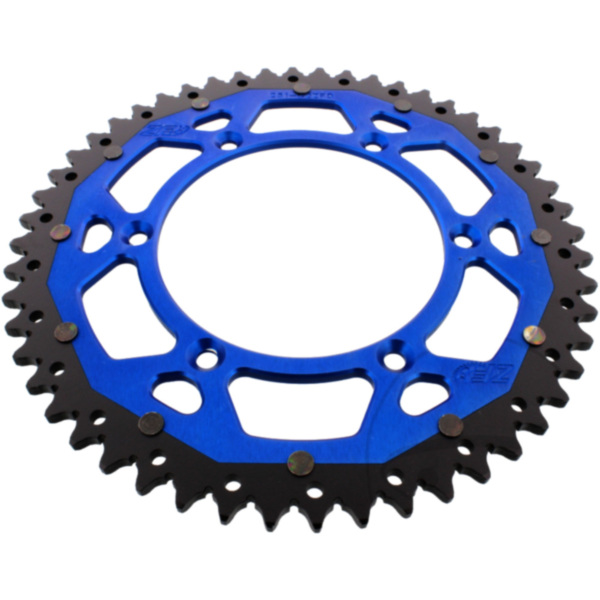 sprocket Dual 52Z Pitch 520 blue ZFD25152BLU