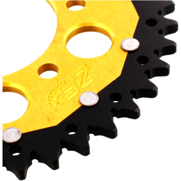 Rear sprocket dua 40 tooth pitch 520 gold ZFD47840GLD_1