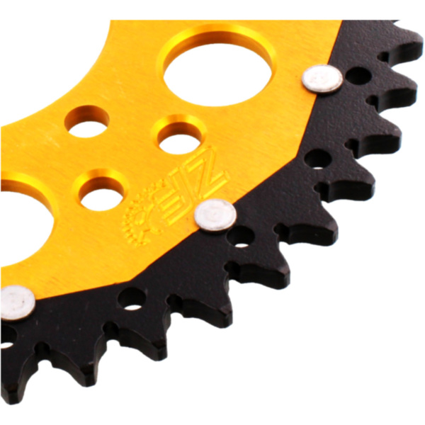 Rear sprocket dua 45 tooth pitch 520 gold ZFD47845GLD_1