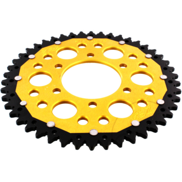 Rear sprocket dua 46 tooth pitch 520 gold ZFD47846GLD