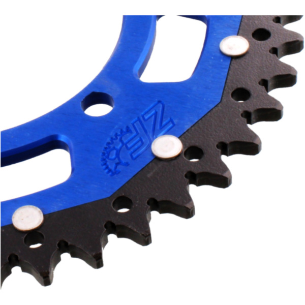 Rear sprocket dua 45 tooth pitch 520 blue_1