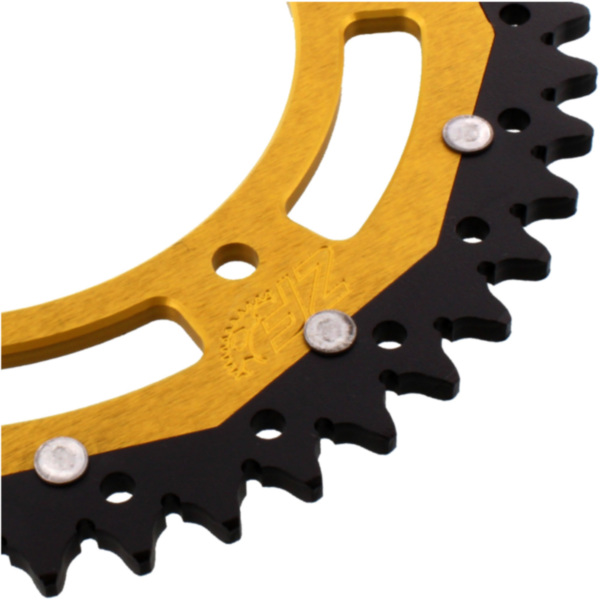 Rear sprocket dual 49 tooth pitch 520 gold ZFD549GLD_1