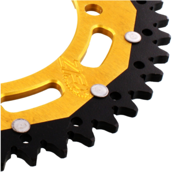 Rear sprocket dua 45 tooth pitch 520 gold_1