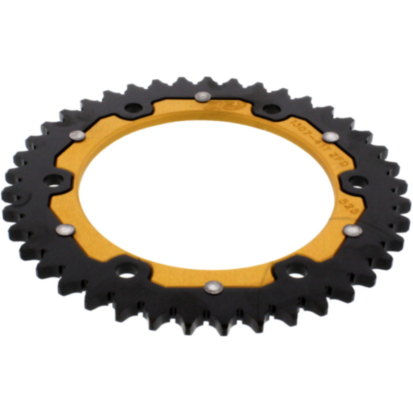 Rear sprocket dual 41 tooth pitch 525 gold ZFD130741GLD