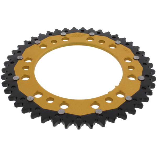 Rear sprocket dual 45 tooth pitch 525 gold ZFD130745GLD