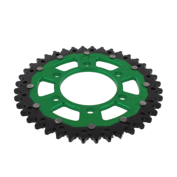 Rear sprocket dual 40 tooth pitch 525 green