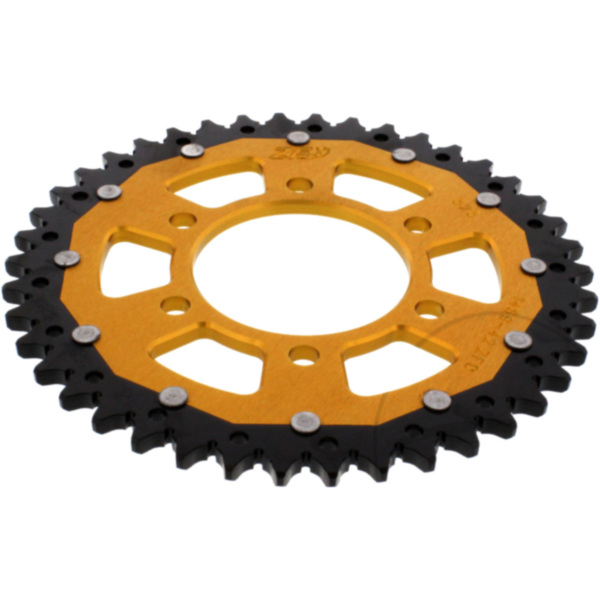 Rear sprocket dual 42 tooth pitch 525 gold ZFD148942GLD