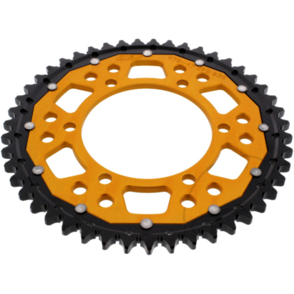 Rear sprocket dual 47 tooth pitch 530 gold ZFD47947GLD