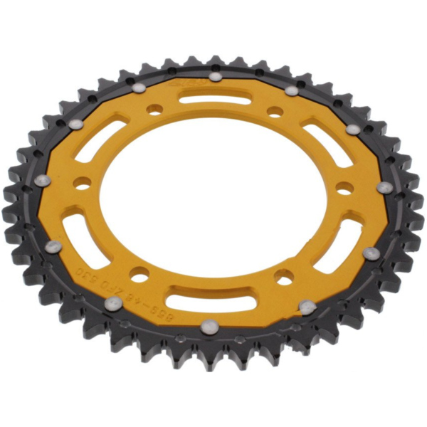 Kettenblatt Kettenrad Dual 46Z Teilung 530 gold ZFD85946GLD