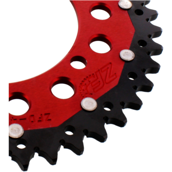 Rear sprocket dual 43 tooth pitch 520 red_1