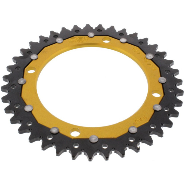 Rear sprocket dual 39 tooth pitch 520 gold ZFD85739GLD