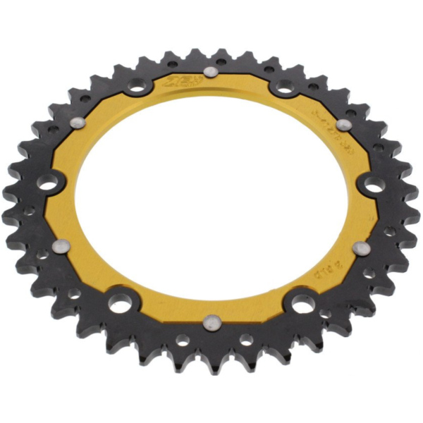 Rear sprocket dual 41 tooth pitch 525 gold ZFD341GLD