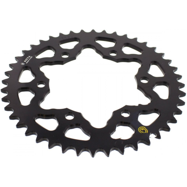 Rear sprocket aluminium 44 tooth pitch 520 black 201M 52044N