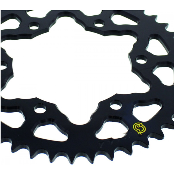 Rear sprocket aluminium 44 tooth pitch 520 black 201M_52044N_1