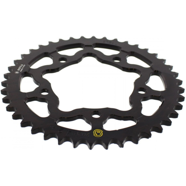 Rear sprocket aluminium 42 tooth pitch 525 black 202P 52542N