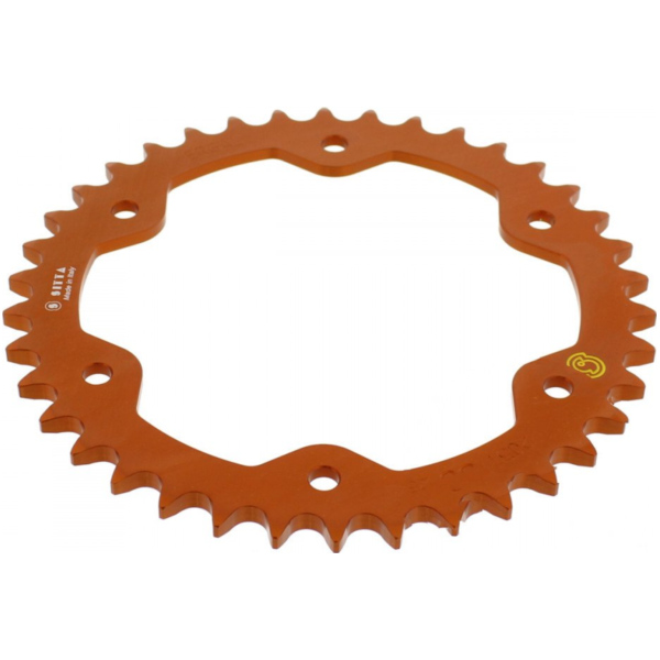 Kettenblatt Alu-Kettenrad 38Z Teilung 525 orange 205T 52538C