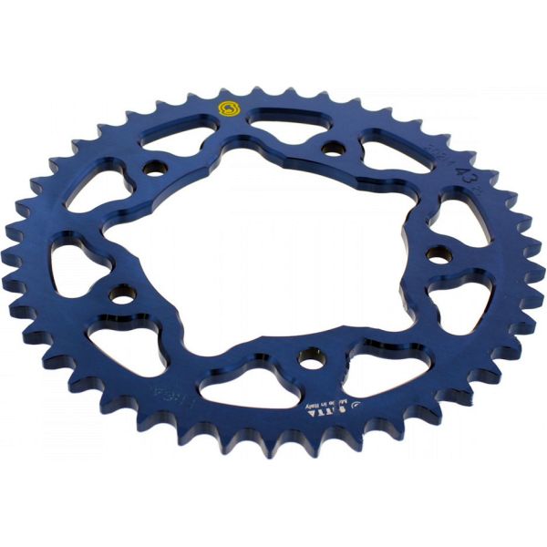 Kettenblatt Alu-Kettenrad 43Z Teilung 525 blau