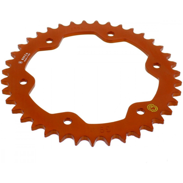 Kettenblatt Alu-Kettenrad 39Z Teilung 525 orange 205T 52539C