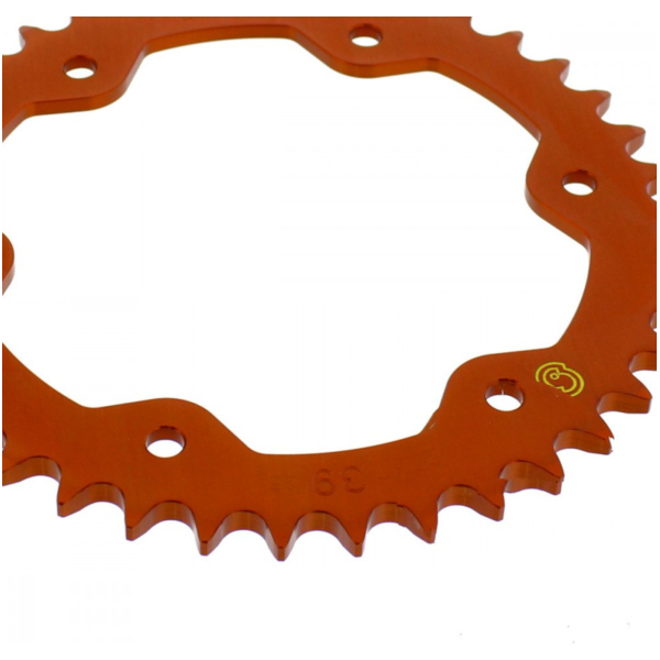 Rear sprocket aluminium 39t 525 pitch orange_1