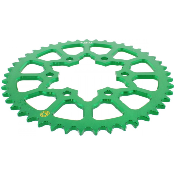 Rear sprocket aluminium 45tooth pitch 520 green