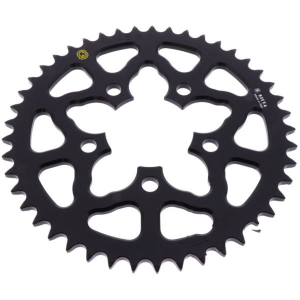 Alu chain wheel 45T pitch 525 black 204Y 52545N