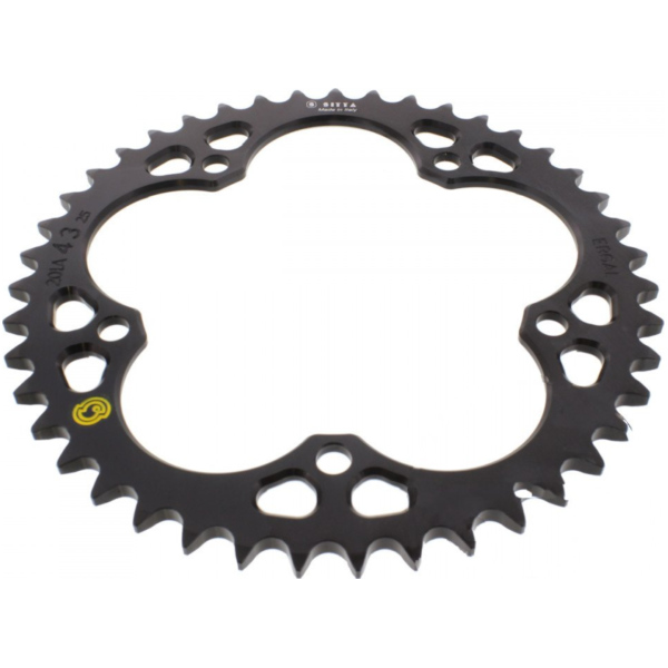 Alu chain wheel 43T pitch 525 black 201A 52543N