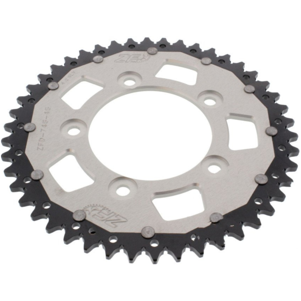 Kettenblatt Kettenrad Dual 46Z Teilung 520 silber ZFD74646SLV