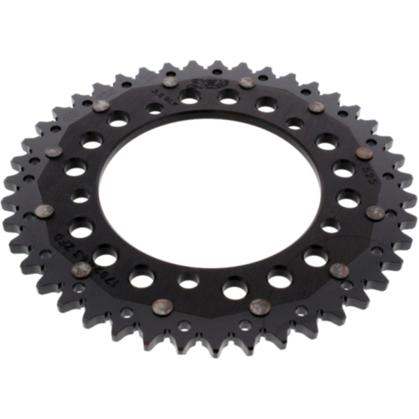 Kettenblatt Kettenrad Dual 43Z Teilung 525 schwarz passend für Triumph Bonneville T100 Centennial 800 908MD 2002, 34 PS, 25 kw