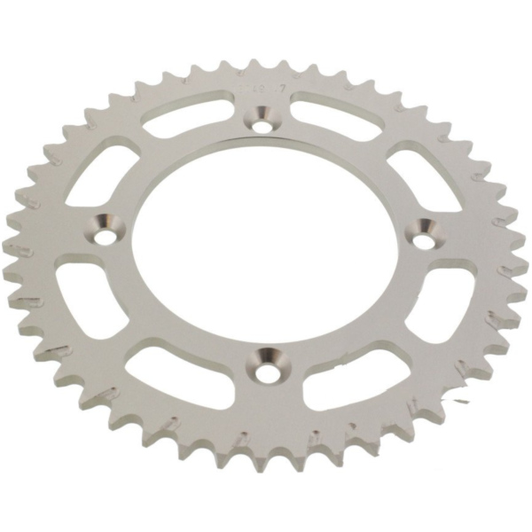 Rear sprocket alu 47 tooth pitch 420 silver
