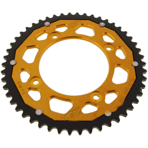 Kettenrad Dual 50Z Teilung 420 gold