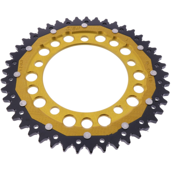 Rear sprocket dual 45 tooth pitch 525 gold