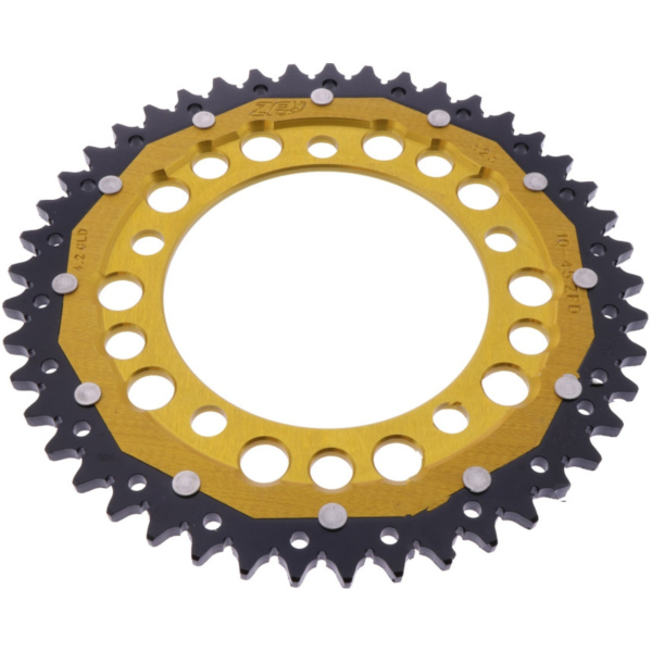 Rear sprocket dual 45 tooth pitch 525 gold fitting for BMW F 850 Edition 40 YearsABS DTC 850 K81 2021, 48 PS, 35 kw