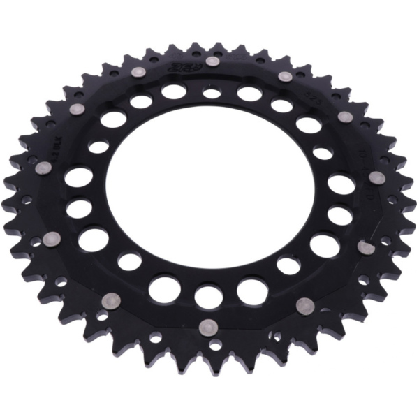 Rear sprocket dual 45 tooth pitch 525 black ZFD1045BLK fitting for BMW S ABS DTC Race-Paket 1000 2R99/K67 2019, 207 PS, 152 kw