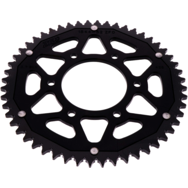 Rear sprocket dual 52 tooth pitch 428 black