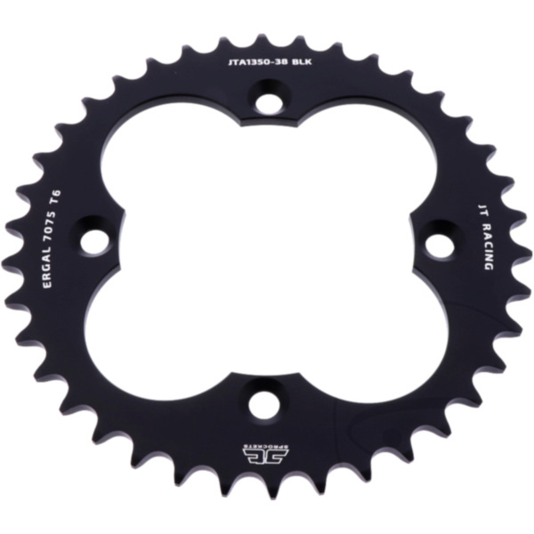Alu-Kettenrad 38Z Teilung 520 schwarz JTA135038BLK