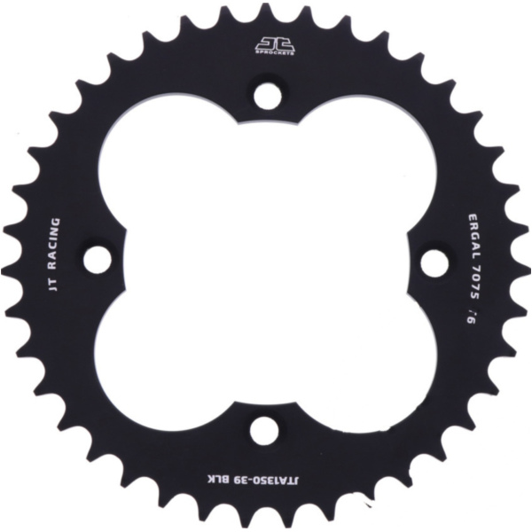Rear sprocket alu 39 tooth pitch 520 black