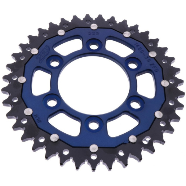 Kettenrad Dual 39Z Teilung 525 blau