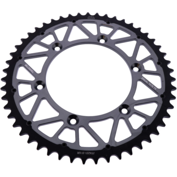 Kettenrad Twinstar 51Z Teilung 520 grau JTX25151GR