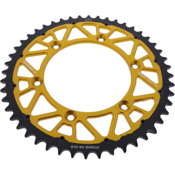 Rear sprocket twinstar 48 tooth pitch 520 gold