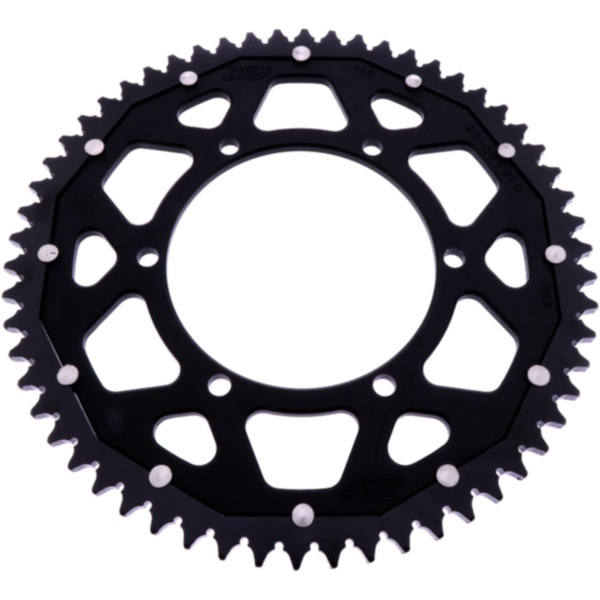 REAR SPROCKET DUAL 58 TOOTH PITCH 428 BLACK