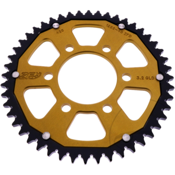 REAR SPROCKET DUAL 48 TOOTH PITCH 428 GOLD 2598