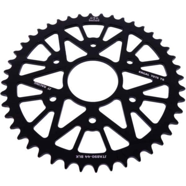 Alu-Kettenrad 44Z Teilung 520 schwarz Innendurchmesser 063 Lochkreis 110
