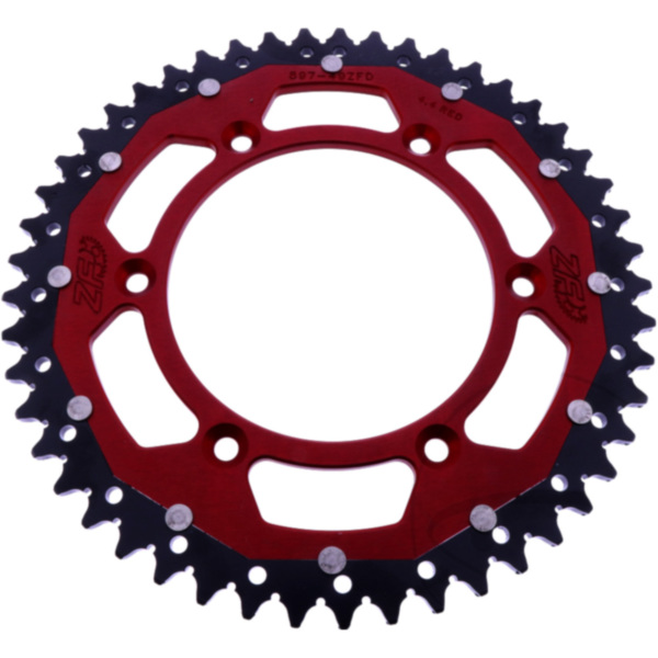 REAR SPROCKET DUAL 49 TOOTH PITCH 520 RED 2616