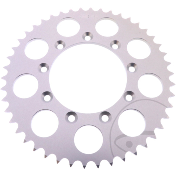 Alu-Kettenrad 46Z Teilung 520 silber Esjot Innendurchmesser 105 Lochkreis 124