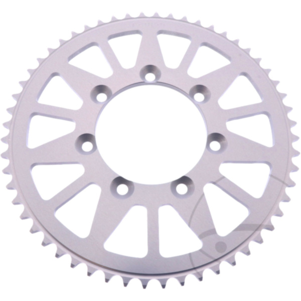 Alu-Kettenrad 56Z Teilung 428 silber Esjot Innendurchmesser 085 Lochkreis 100