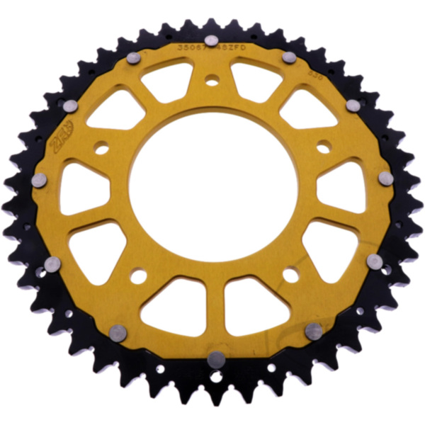 REAR SPROCKET DUAL 48 TOOTH PITCH 530 GOLD 2679