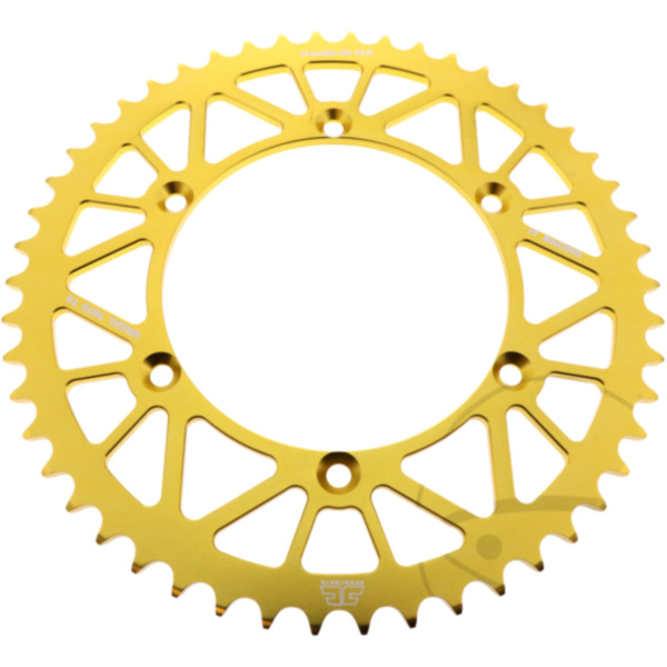 Alu-Kettenrad 50Z Teilung 520 gold JT Innendurchmesser 134 Lochkreis 150